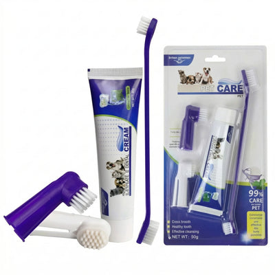 Kit de brossage dentaire pour animaux chiens et chats