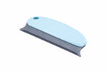 Brosse anti-poils bleu clair pour animaux retirant efficacement les poils sur tissus, canapé et vêtements