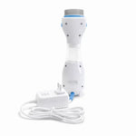 Brosse anti puce électrique pour chien avec chargeur secteur et câble pour alimentation et recharge de l’appareil